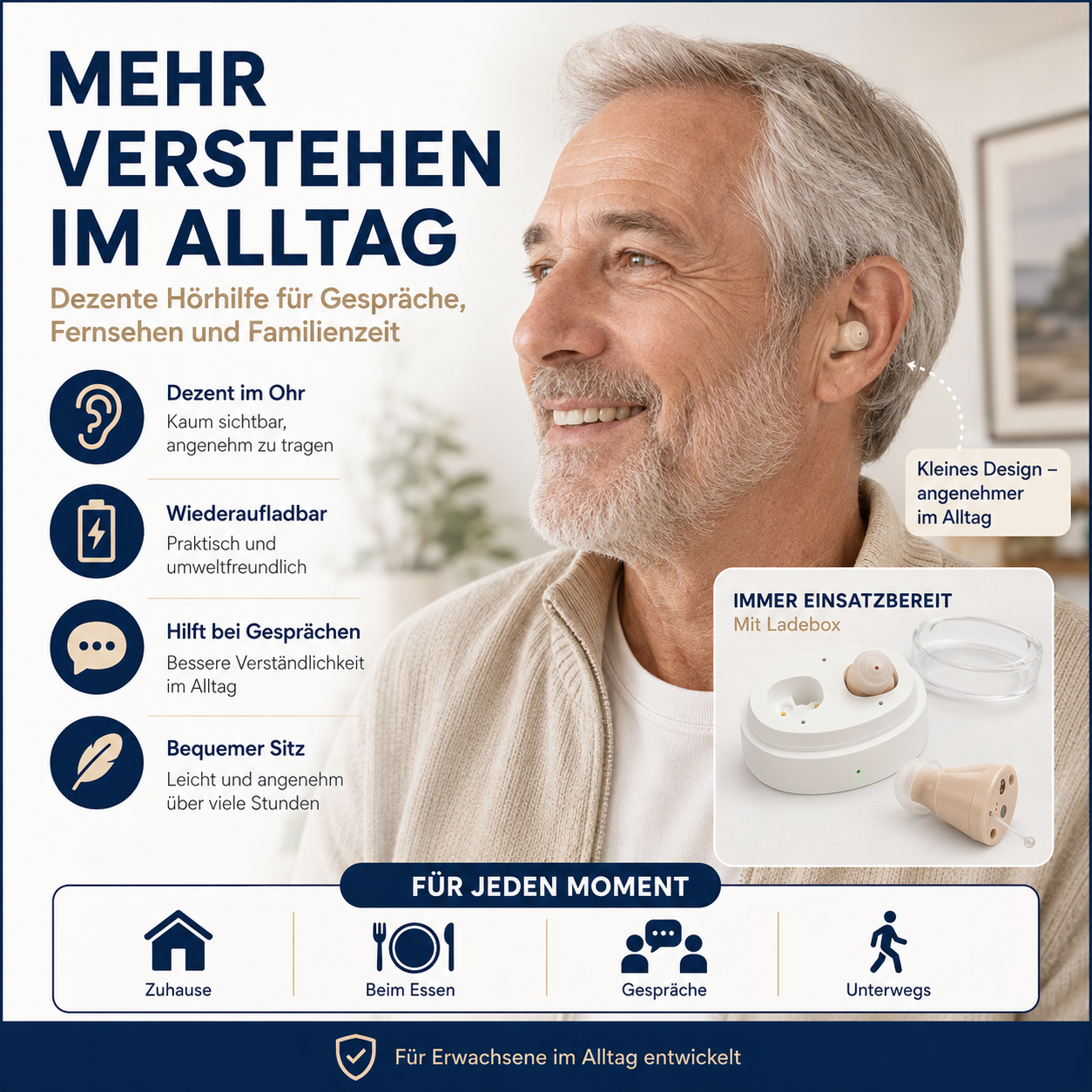 Hörgeräte für Senioren