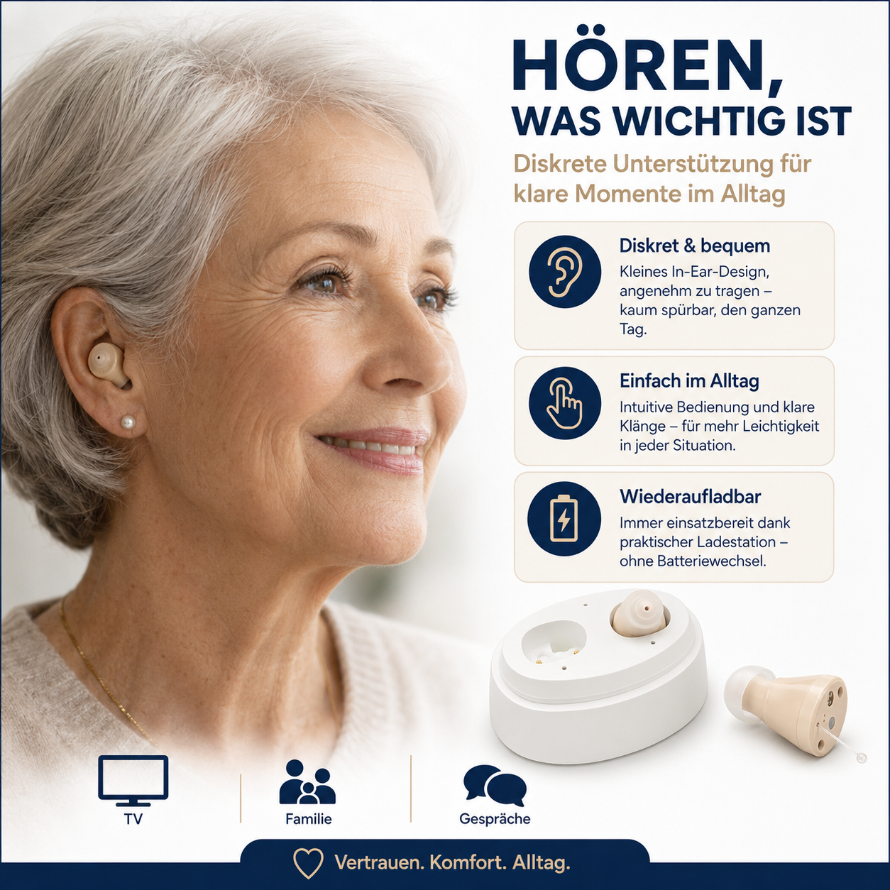 Hörgeräte für Senioren