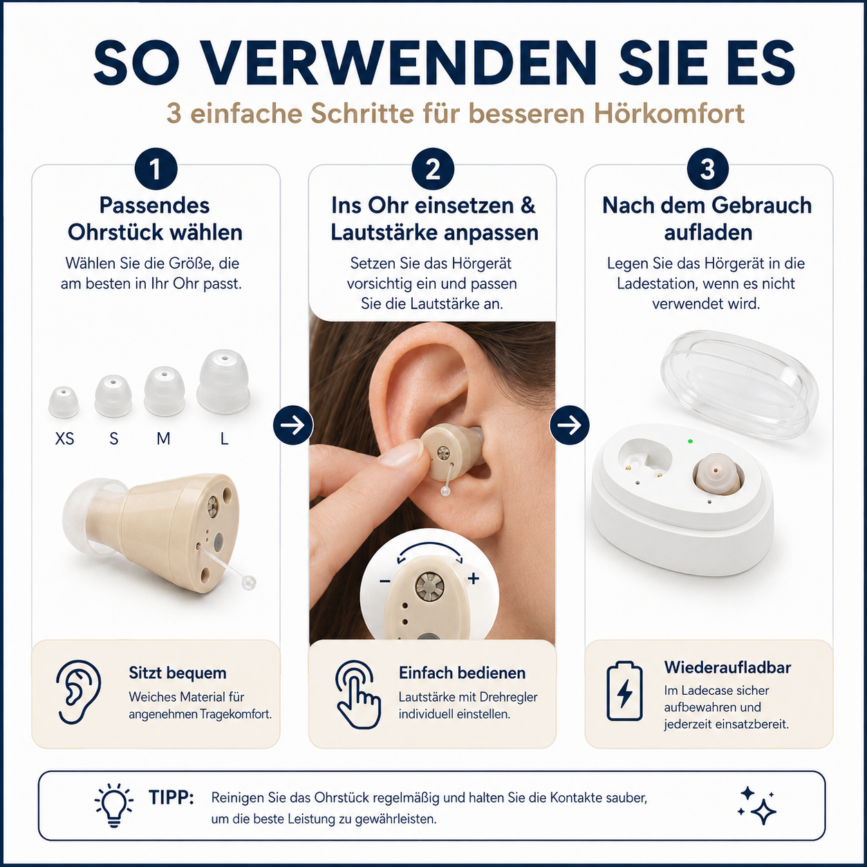 Hörgeräte für Senioren